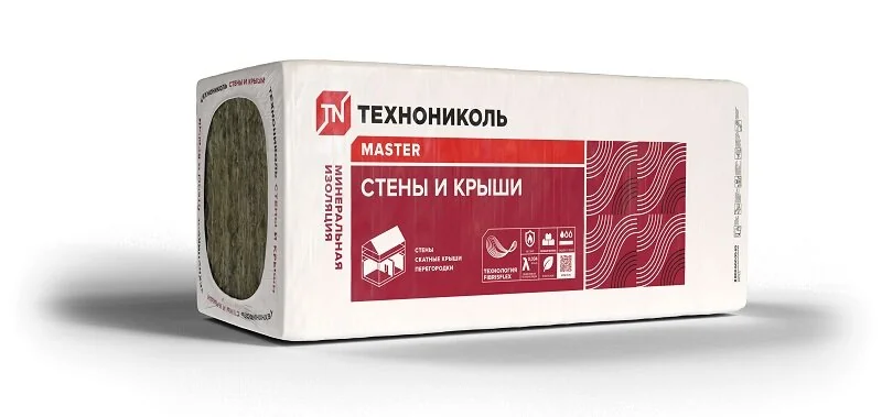 Плиты минераловатные - 34 PN Стены и крыши 1000-610
